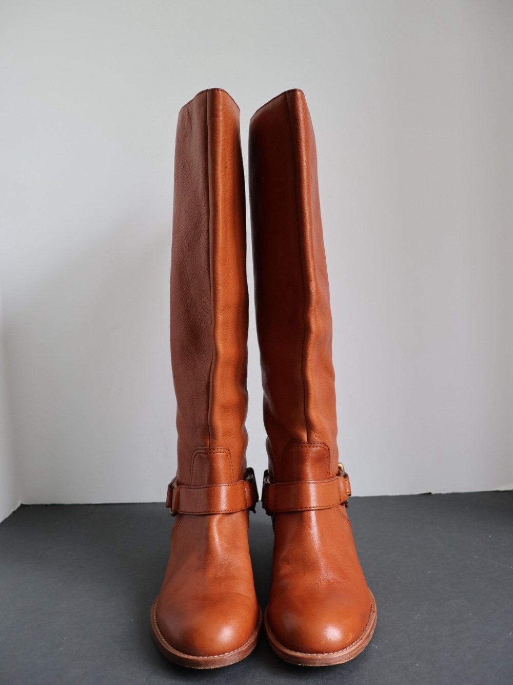 Coach Natalie Leather Riding Boots Size 6B - Picture 5 of 10
